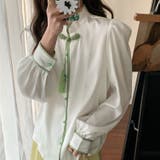 チャイナ風ブラウス 韓国ファッション ワンピース | aimoha | 詳細画像1