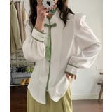 チャイナ風ブラウス 韓国ファッション ワンピース | aimoha | 詳細画像6