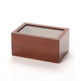 木製2段アクセサリー収納ボックス 収納 メイク収納 | aimoha  | 詳細画像12 