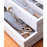 木製2段アクセサリー収納ボックス 収納 メイク収納 | aimoha  | 詳細画像4 