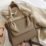 2WAYショルダーバッグ レディース 小さめ 軽量  クロスボディバッグ PUレザー シンプル おしゃれ 人気 バッグ 可愛い リボン デート 綺麗め 大人 【リボンのような可愛いデザイン】