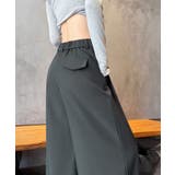 ハイウエストタックワイドパンツ | aimoha  | 詳細画像14 