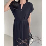 ボタンデザインカジュアルワンピース | aimoha  | 詳細画像3 