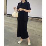 リブニットセットアップ ニットトップス+スカート 2点セット | aimoha | 詳細画像5