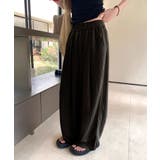 タックギャザー ワイドリラックスパンツ | aimoha | 詳細画像2