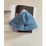 【aimoha-KIDS-】キッズ リボン刺繍ハット | aimoha kids | 詳細画像7 