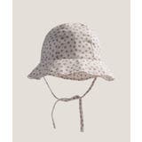 オフホワイト | 【aimoha-KIDS-】キッズ 花柄ハット | aimoha kids