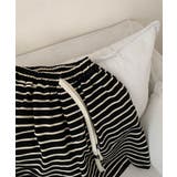 【aimoha-KIDS-】ボーダーTシャツセットアップ | aimoha kids | 詳細画像3