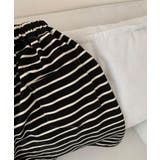 【aimoha-KIDS-】ボーダーTシャツセットアップ | aimoha kids | 詳細画像4