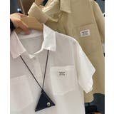 【aimoha-KIDS-】キッズ カジュアルベーシック半袖シャツ | aimoha kids | 詳細画像1