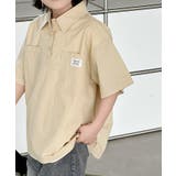 【aimoha-KIDS-】キッズ カジュアルベーシック半袖シャツ | aimoha kids | 詳細画像7