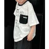 【aimoha-KIDS-】キッズ デザインポケットTシャツ | aimoha kids | 詳細画像5
