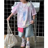 【aimoha-KIDS-】キッズ おしゃれなプリント半袖Tシャツ | aimoha kids | 詳細画像1