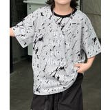 グレー | 【aimoha-KIDS-】キッズ プリント半袖Tシャツ | aimoha kids
