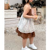 【aimoha-KIDS-】キッズ かぎ針編みキャミワンピ+バブーシュカセット | aimoha kids | 詳細画像4