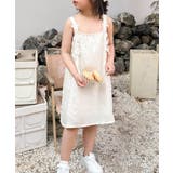 ライトベージュ | 【aimoha-KIDS-】キッズ  キャミワンピース | aimoha kids