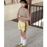 【aimoha-KIDS-】シンプルロゴ風ベーシックTシャツ | aimoha kids | 詳細画像8
