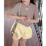 【aimoha-KIDS-】シンプルロゴ風ベーシックTシャツ | aimoha kids | 詳細画像9