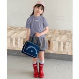【aimoha-KIDS-】シンプルロゴ風ベーシックTシャツ | aimoha kids | 詳細画像3