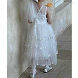 【aimoha-KIDS-】ティアードドレスワンピース | aimoha kids | 詳細画像1