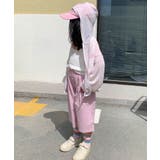 【aimoha-KIDS-】薄手ボーダージップアップパーカー | aimoha kids | 詳細画像13 