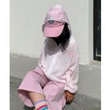 【aimoha-KIDS-】薄手ボーダージップアップパーカー | aimoha kids | 詳細画像16 