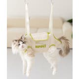 ホワイト | ペット用吊り下げハンモックホルダー | aimoha