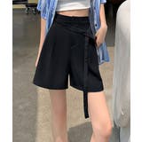 ボタンリボンベルト付き タックショートパンツ | aimoha | 詳細画像28