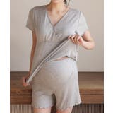 マタニティ半袖ルームウェアセット | aimoha | 詳細画像4