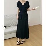 半袖トップス＆ロングスカート セットアップ | aimoha  | 詳細画像3 