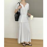 半袖トップス＆ロングスカート セットアップ | aimoha  | 詳細画像5 