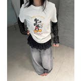 ドットチュールプリーツシアートップス | aimoha  | 詳細画像17 