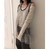 ドットチュールティアードタンクトップ | aimoha  | 詳細画像13 