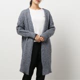 オシャレ厚手ロングゆったりニットカーディガン 韓国ファッション ワンピース | aimoha  | 詳細画像10 