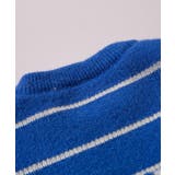 ニット「溶けたハート」刺繍ボーダーニットセーター ストリート系 ロンT | HOOK | 詳細画像6