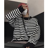 新作 ユニセックス オーバーサイズダメージニット | aimoha men | 詳細画像9