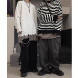 新作 ユニセックス オーバーサイズダメージニット | aimoha men | 詳細画像12