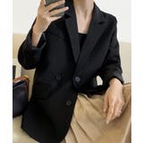 新作 韓国風無地テーラードジャケット 韓国ファッション | aimoha  | 詳細画像2 
