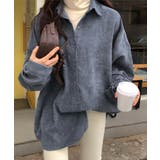 新作 コーデュロイ シンプルオーバーシャツ | aimoha | 詳細画像1