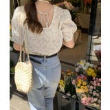 韓国風花柄ブラウス 韓国ファッション 春服 | aimoha  | 詳細画像2 