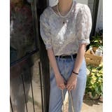 韓国風花柄ブラウス 韓国ファッション 春服 | aimoha  | 詳細画像12 