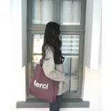 内ポケット付き韓国風ロゴトート トートバッグ | aimoha | 詳細画像7