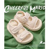 【aimoha-KIDS-】【定番】ベルクロストラップスポーツサンダル | aimoha kids | 詳細画像2