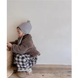 韓国子供服 クマ刺繍暖かいボアジャケット キッズ | aimoha kids | 詳細画像9