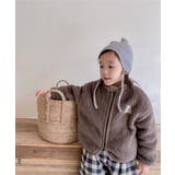 韓国子供服 クマ刺繍暖かいボアジャケット キッズ | aimoha kids | 詳細画像10