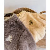 韓国子供服 クマ刺繍暖かいボアジャケット キッズ | aimoha kids | 詳細画像16
