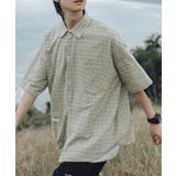 ミント | きれいめ半袖チェック柄シャツ 韓国ファッション ストリート系 | HOOK