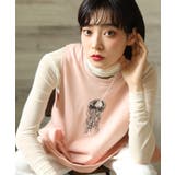 ピンク1 | aimohaオリジナル蝶々クラゲ刺繍刺繍バックスリットカットソーベスト | aimoha