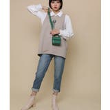 aimohaオリジナル蝶々クラゲ刺繍刺繍バックスリットカットソーベスト | aimoha | 詳細画像8