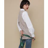 aimohaオリジナル蝶々クラゲ刺繍刺繍バックスリットカットソーベスト | aimoha | 詳細画像2